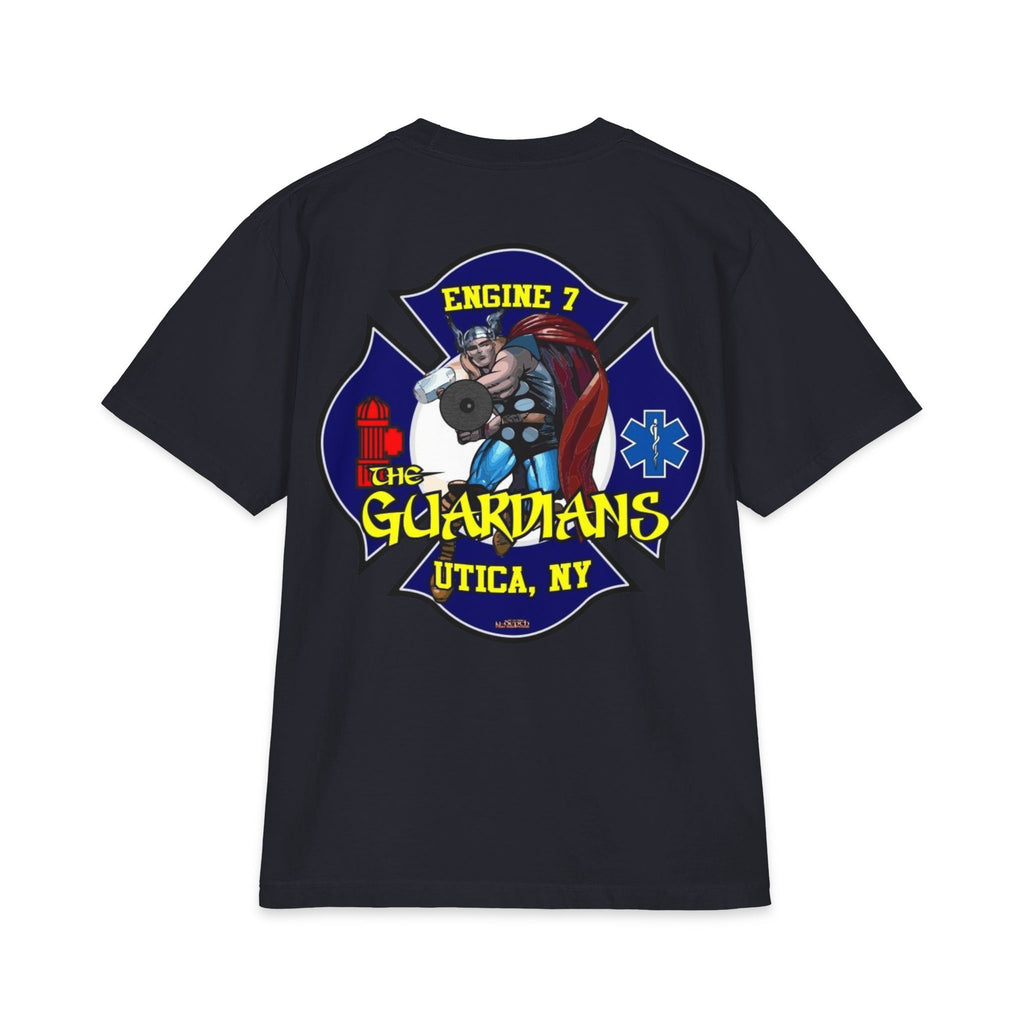 Engine 7 Guardians T‑Shirt — Utica, NY Firefighter Tee