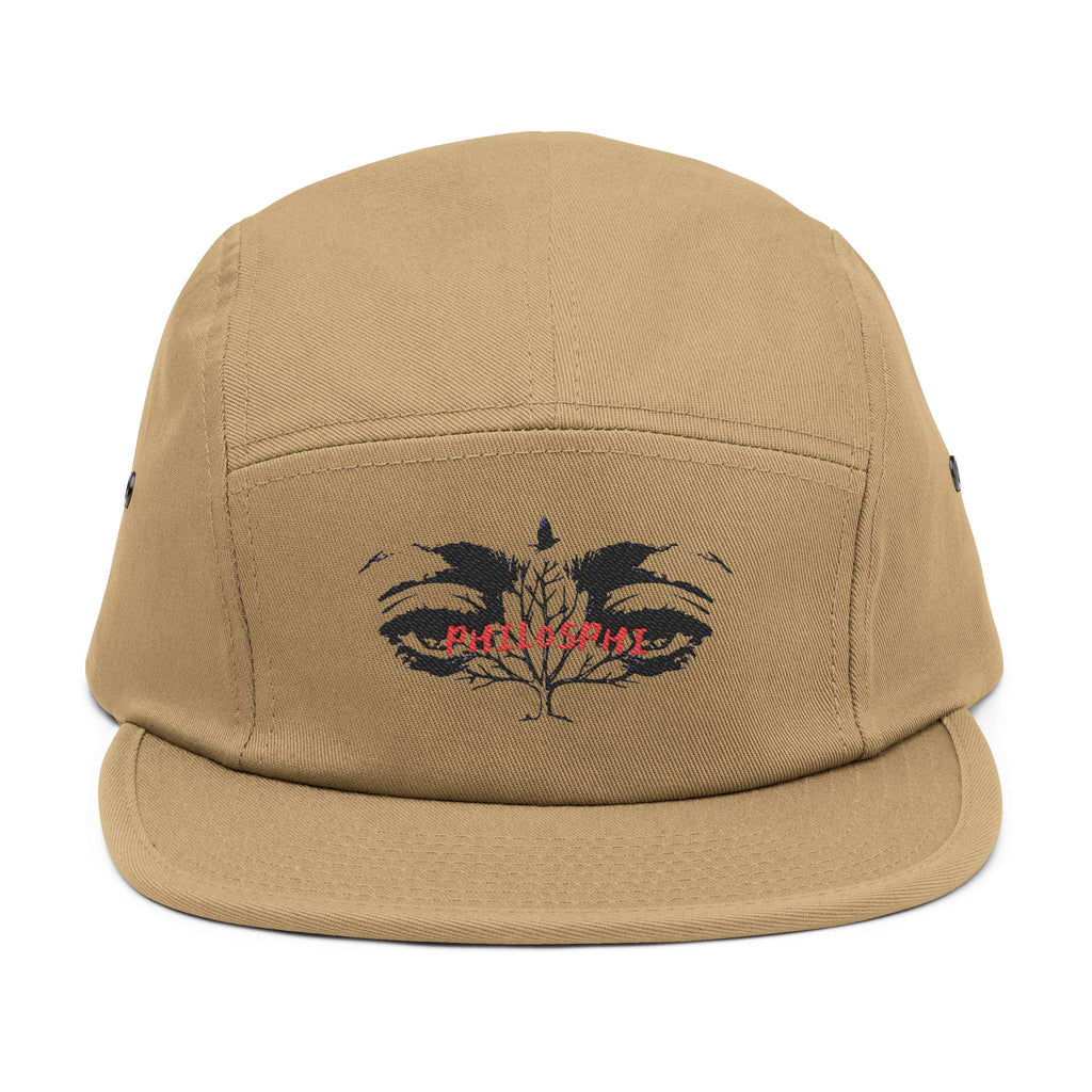 Lost Eyes Raven 5 Panel Cap (Embroidery)