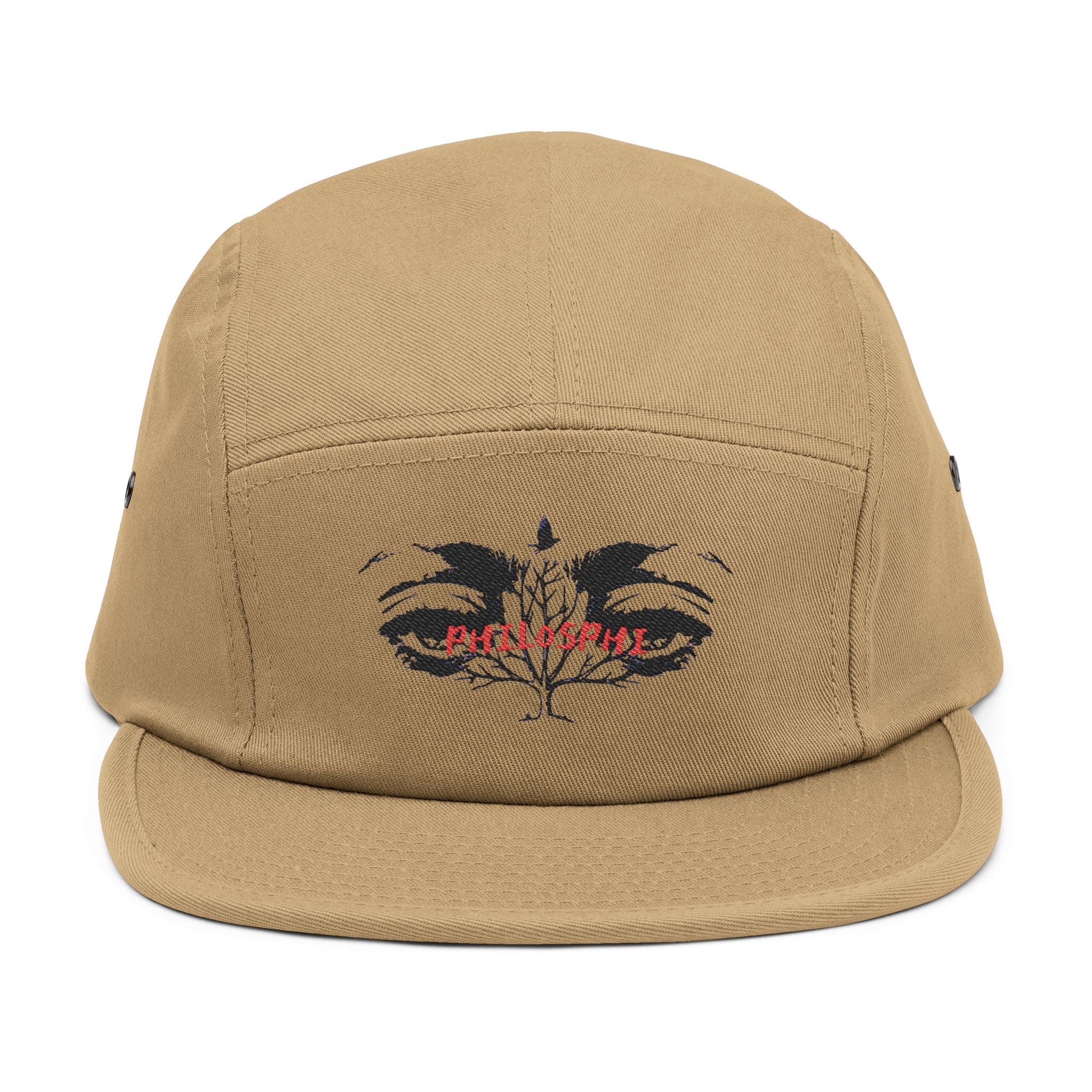 Lost Eyes Raven 5 Panel Cap (Embroidery)