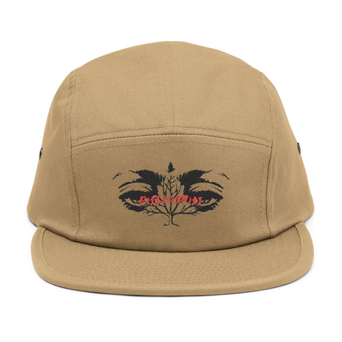 Lost Eyes Raven 5 Panel Cap (Embroidery)