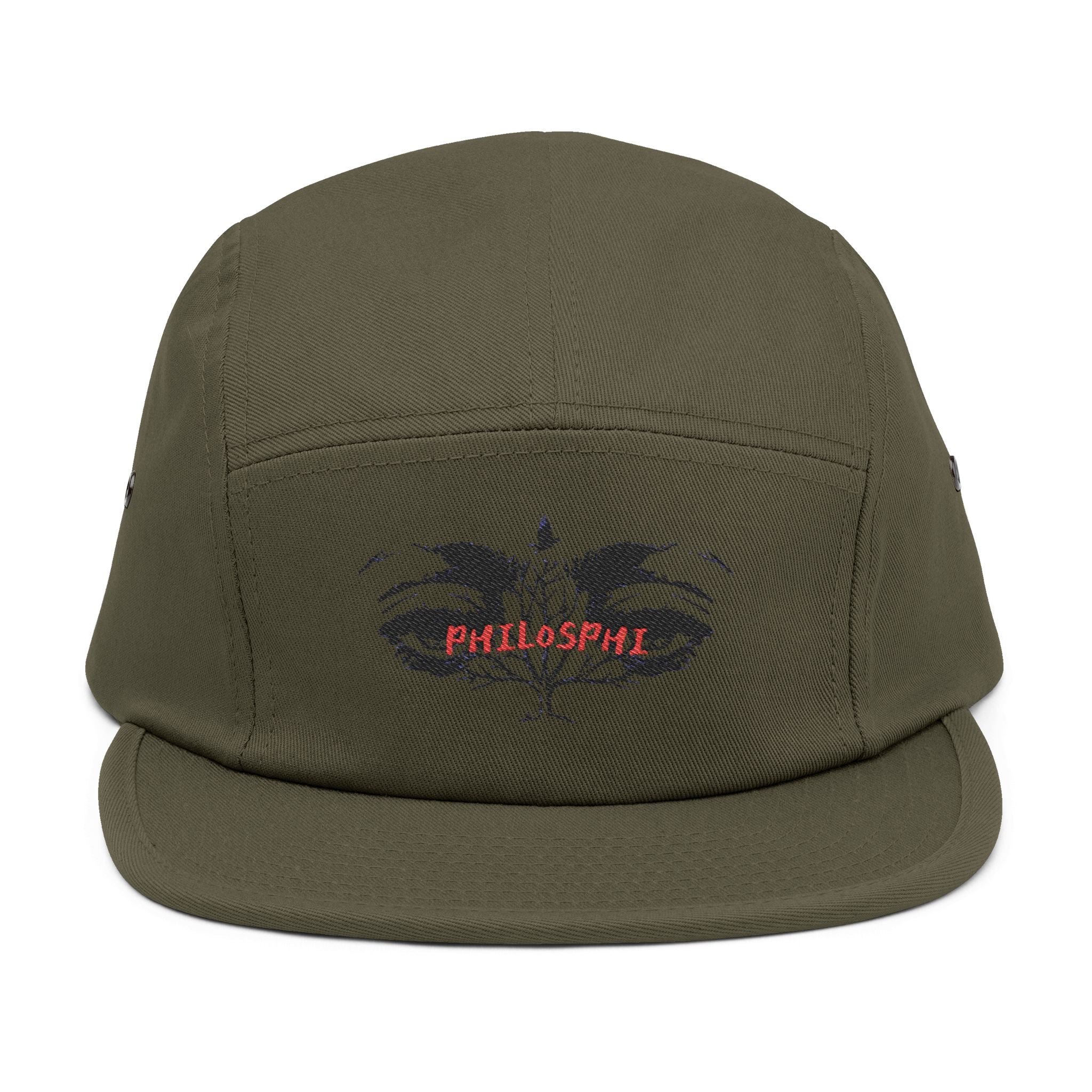 Lost Eyes Raven 5 Panel Cap (Embroidery)