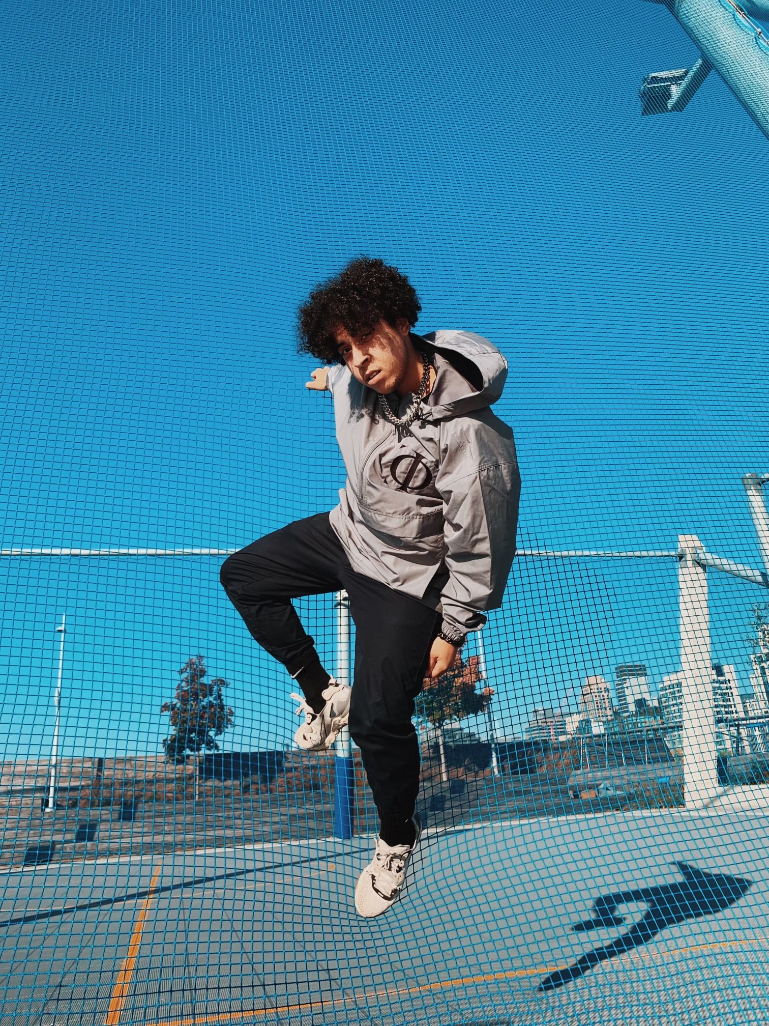 Champion X philosophi Logo Windbreaker